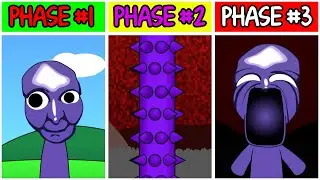My Sprunki OC: Emoji 171 Aooni Nightmare Roblox ( Phase 1 to Phase 3)