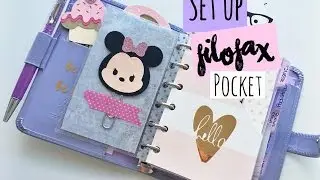 How i organize my planner - Set up filofax pocket ita