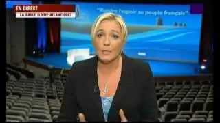 Marine Lepen interdiction du voile en France sept 2012