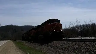BNSF 6921 West at Savanna, IL
