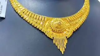 12 Gram Necklace Design | 22K Hallmark Gold Jewellery ✨ | Lingwal Jewellers #bhaniyawala 