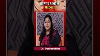 ముఖంపై నల్ల మచ్చలు || Dr. Padmavathi