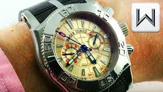 Roger Dubuis Easy Diver Chronograph SALMON DIAL (SE46.56.9/12.53) Luxury Watch Review