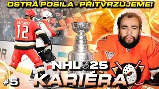 Ostr&aacute; Posila - Přitvrzujeme! #5 | NHL 25 CZ Let's Play (Kari&eacute;ra / Franchise)