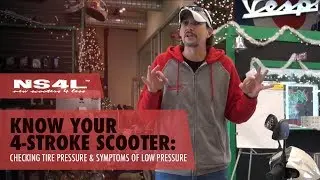 12.  Scooter Moving Slow? Check Your Tire Pressure First.