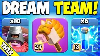 Mass Throwers + Stick Horse are SUPER POWERFUL! TH18 Attack Strategy (Clash of Clans)