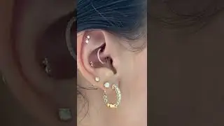It gets tough before it gets easy! 💕Repost: Daith piercing healing journey - 3 weeks so far TW: