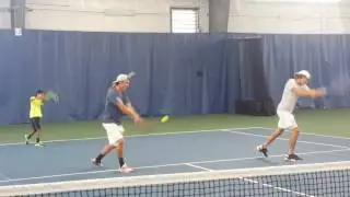 Big guys vs Little guys at Tennissmith NC