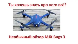 Необычный обзор квадрокоптера MJX Bugs 3