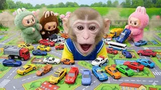 Little Monkey Car Racing Game 🚗💨 | Magic Watermelon Surprise