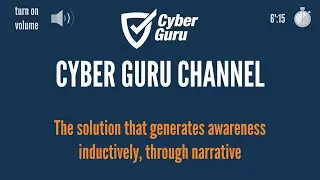 Cyber Guru Channel - Inductive awareness solution