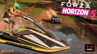 FORZA HORIZON 5 - FLOOD,SWEAT&GEARS (Bronco Vs. Watercraft Jet Ski) 4K 60FPS #FORZA5 #FORZAMEXICO