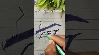 Drawing Senku&rsquo;s Eyes: 10 Billion Percent Accuracy! 🧪😱 #DrStone #AnimeArt #sehar