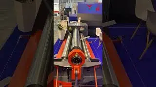 CNC four roller plate rolling machine for sale. #rollingmachine #rolling #shorts #machine