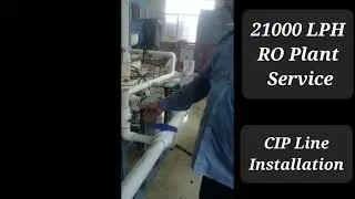 Ecohabitat Consultancy Services presents a 21000 LPH RO Plant with the installation of a CIP line 