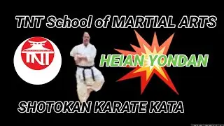 Heian YonDan 6th Kyu Green Belt Kata TNT Full Lesson for TV Format 16:9