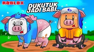AKU DAN MOCIL DI KUTUK JADI BABI NGOK! NGOK! KARENA NAKAL DI ROBLOX!!