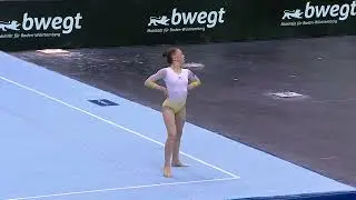 Charleen PACH Deutschland Boden - EnBW DTB Pokal 2024 - Junioren Team Challenge Frauen Stuttgart