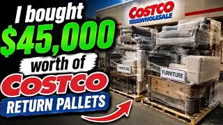 I bought $45,000 worth of Costco Return Pallets