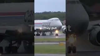 Почему Boeing 747 тихо возвращается? #747 #Boeing