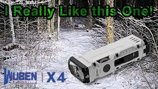 Компактный многофункциональный фонарик WUBEN X4