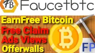 Best Bitcoin Earning site 2021-Unlimited Claim,Ads Watching,Offerwalls,Pay-FP #EarnFreeCryptohub