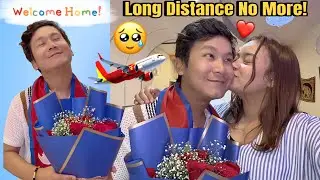 Surprise 😮 He’s Back The Long-Distance Wait Is Over!