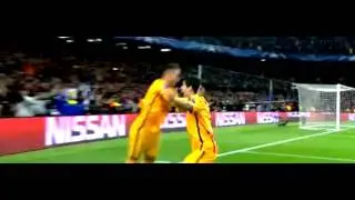 Luis Suarez Second Goal - Barcelona vs Atletico Madrid 2-1 Champions League 2016