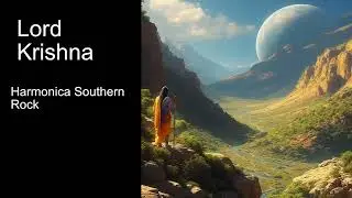 AI-generated, Harmonica Southern Rock Krishna Music 4