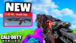 *NEW* MYTHIC AS VAL - DOUBLE EDGE is INSANE! | CALL OF DUTY MOBILE | SOLO VS SQUADS