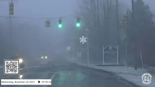 WE'RE LIVE in Grand Haven, MI 🌊- Water is pouring into the parking lot, lake surge! #MIwx