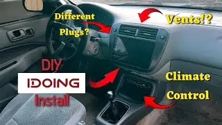 How To Install An IDOING Radio Into Your 95-01 Honda Civic!!! (VERY DETAILED)