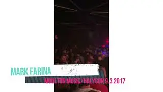 Moulton Music & Halcyon present Mark Farina 9.3.2017