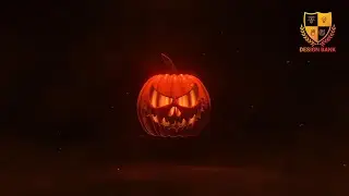 ID #1625 - Halloween Logo Animation Intro Reveal - Design Bank Logo Animation