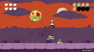 Pizza tower all bosses [P-rank/No-hit] [Parry taunt only like a real man]]