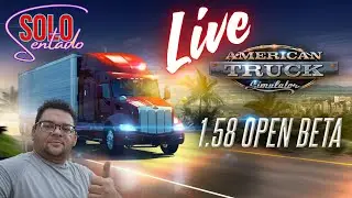 ATUALIZA&Ccedil;&Atilde;O 1.58 - American Truck Simulator - Beta Aberto #ats  #ets2 #gameplay #livestream