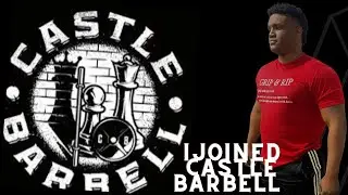I joined Castle Barbell Gym (Deadlift PR) #powerlifting #gym #vlog