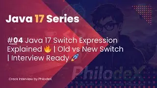 #04 | Java 17 Switch Expression Explained 🔥 | Old vs New Switch | Interview Ready 🚀