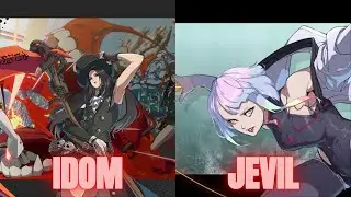 Guilty Gear Strive Idom Testament VS Jevil Lucy High Level Gameplay