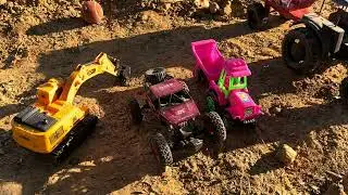 Cartoon video l Biggest ALNT machine Accident HMT Tractor 🚜 🚜😱😱🚂🚜