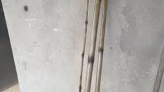 mas um trabalho de vara de bambu pra meus amigos eles gostarão pediu pra fazer pra eles