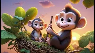 El Beb&eacute; Mono Perdi&oacute; el Sonido del Tambor | Canciones Infantiles y Rimas para Ni&ntilde;os