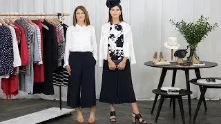The Styling Studio - How to Wear The Cropped Wide Leg Pant
