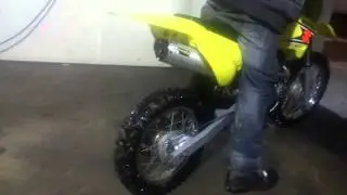 Suzuki dr-z 125 two brothers exhaust