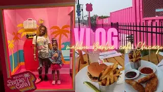 VLOG// MALIBU BARBIE CAF&Eacute; CHICAGO!!..CHICAGO BUCKET LIST!...COOKING TACOS! #chicagobucketlist