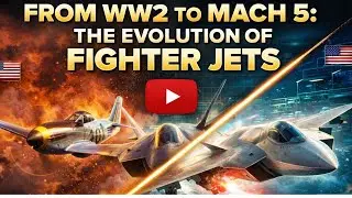 From WW2 to Mach 5: The Insane Evolution of Fighter Jets