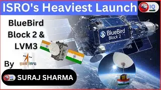 ISRO BlueBird Block 2 : India का Most Powerful Communication Satellite | TheIQinit | Suraj Sharma |