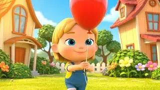 Peppa Pig&rsquo;s Balloon Floated to the Moon 🎈🌙 | Funny Toddler Song | Kids Rhymes