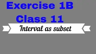 Intervals as Subsets