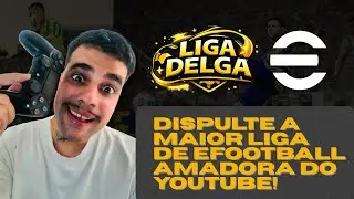 Jogando Campeonato de Efootball - LIGA DELGA (Portrait)